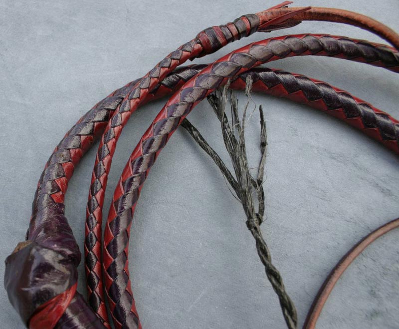 Aussie Whip Maker Whip Care Kangaroo Hide Bull Whips, Stock Whips